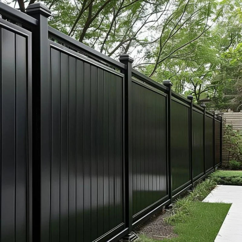 High-Quality Powder Coated Aluminum Fence