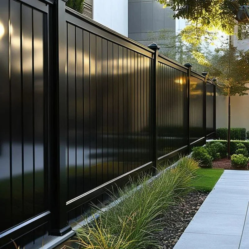 High-Quality Powder Coated Aluminum Fence