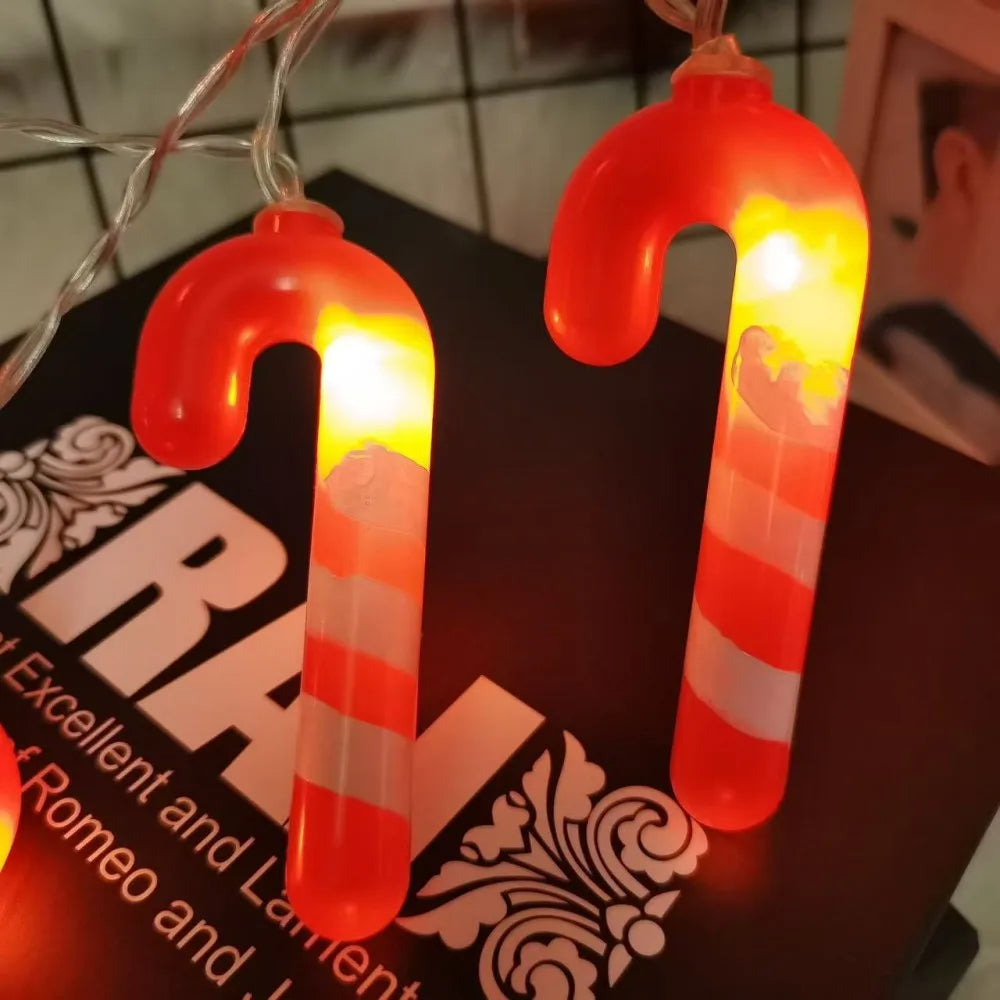 1PC 1.5M/3M Christmas battery box small cane light