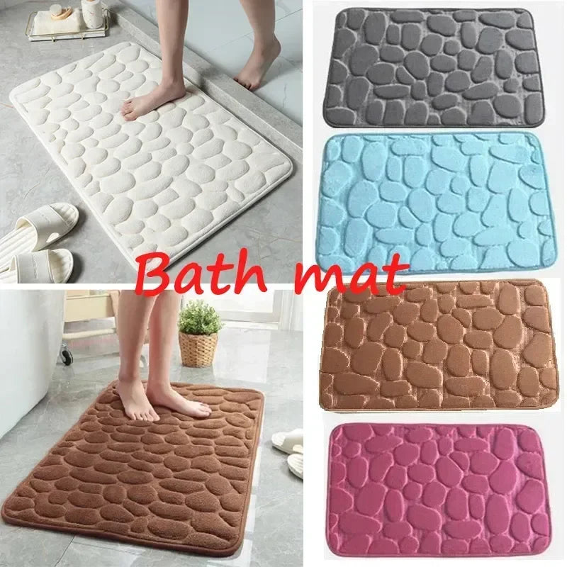 Bath Mat Super Absorbent Floor Mats Bathroom Rug