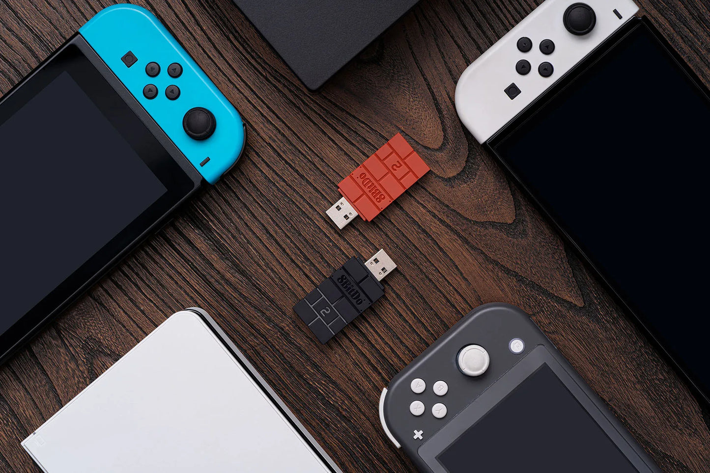 8BitDo USB Wireless Bluetooth Adapter Receiver for Nintendo Switch 2