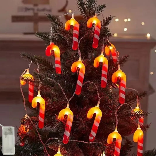 1PC 1.5M/3M Christmas battery box small cane light
