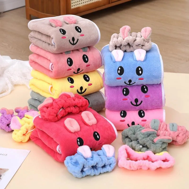 Children's bath towel High-end children's slip dress Soft Towel