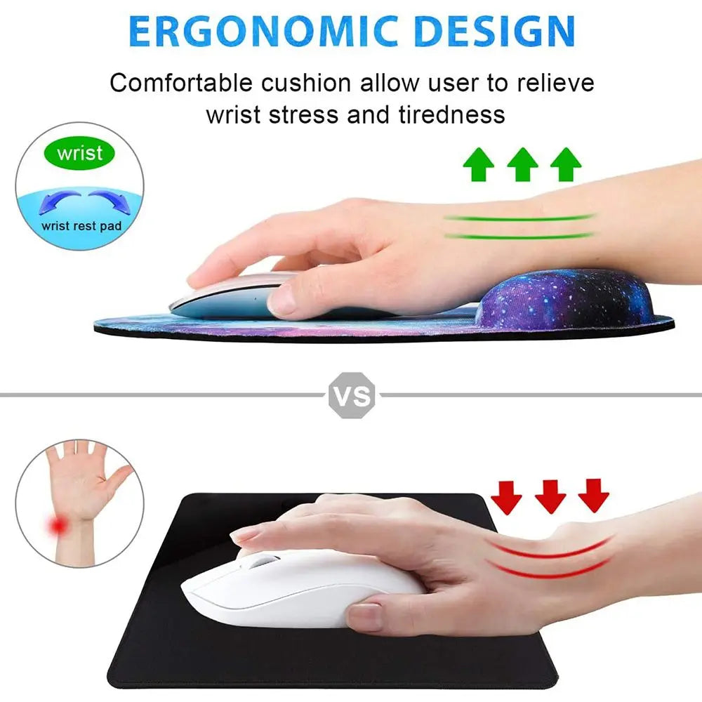 Home Office Silicone Mousepad Gaming Ergonomic Hand Support