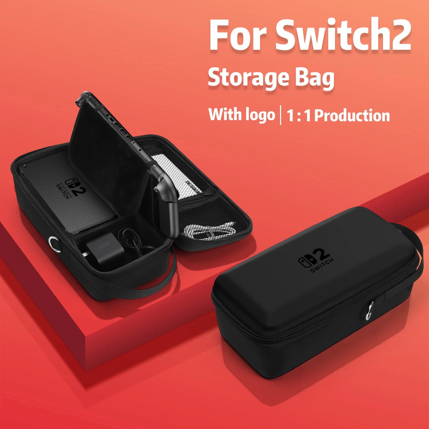 Switch 2 Case Storage bag Carrying Case for NS Switch