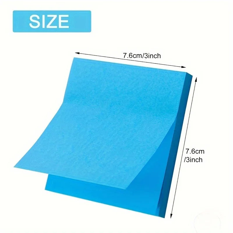 600sheets Self-Adhesive Sticky Notes Set - Colorful notebook,