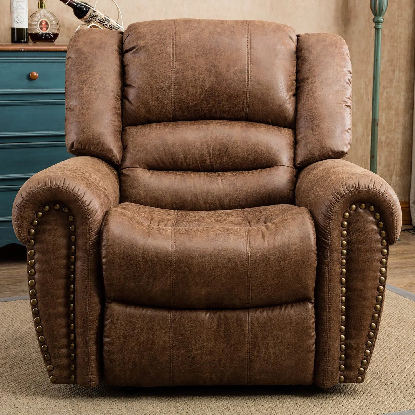 Leather Recliner Chair Manual Recliner Chair