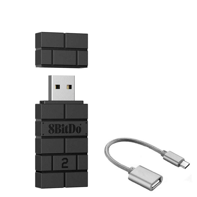 8BitDo USB Wireless Bluetooth Adapter Receiver for Nintendo Switch 2