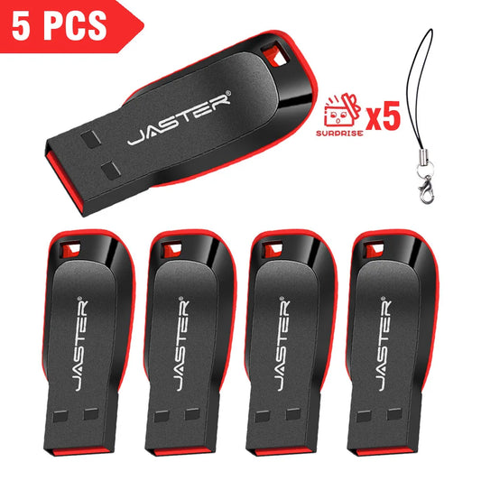 5PCS Original Pendrive USB2.0 Flash Dirve 16GB 32GB 64GB 128GB Usb Memories Flash