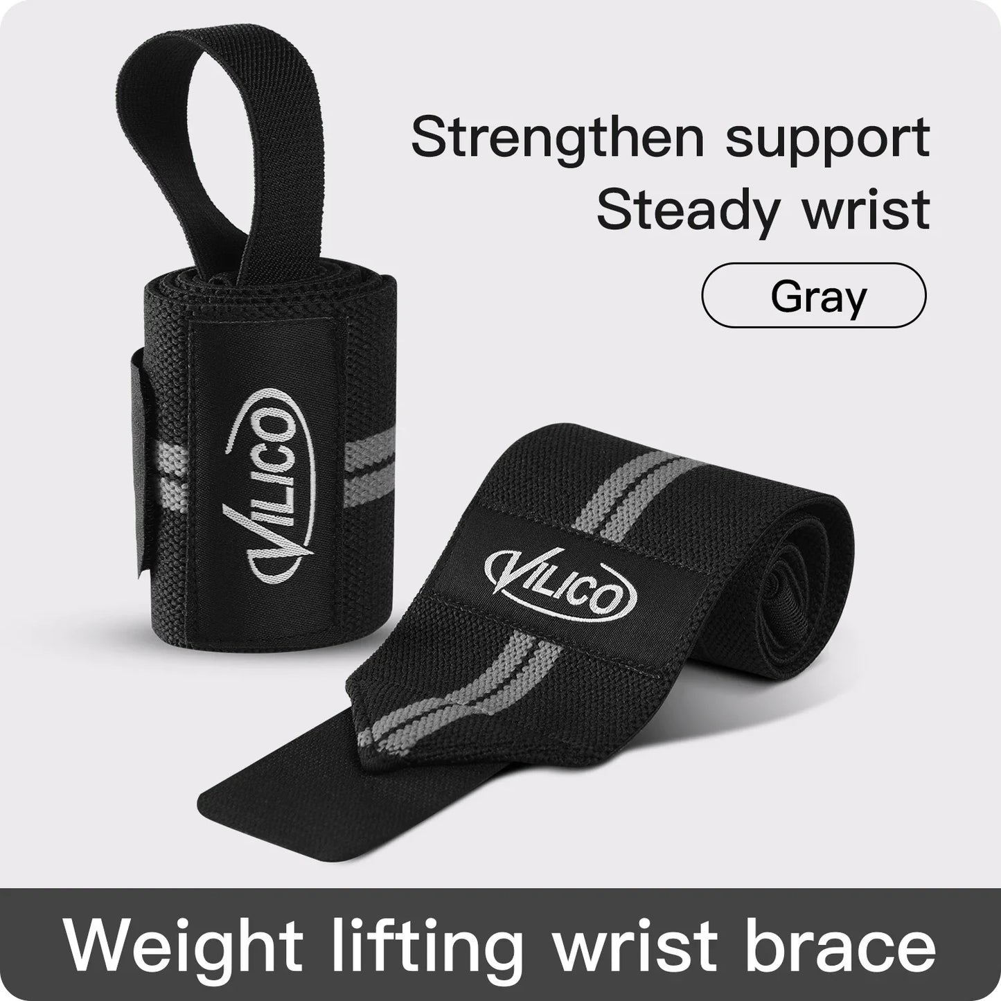1 PC Wristband Wrist Support Brace Straps Extra Strength Weight Lifting