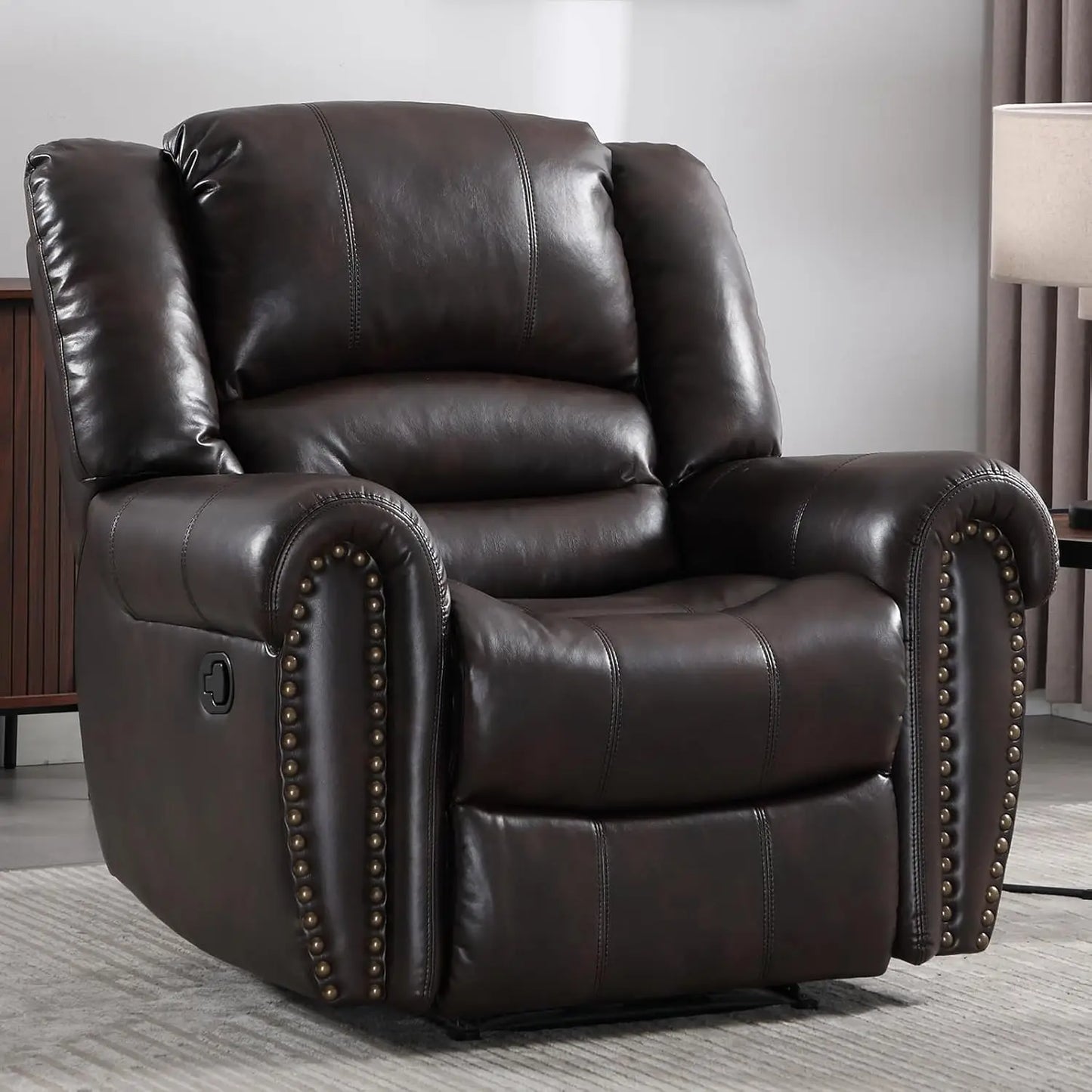 Leather Recliner Chair Manual Recliner Chair