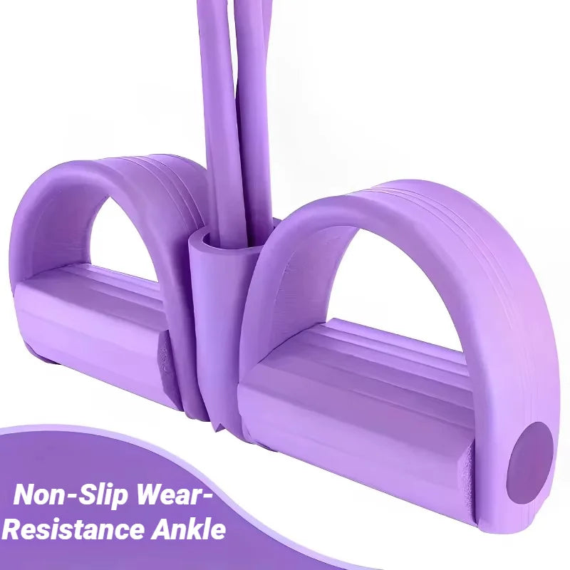 Four-Tube Pedal Tensioner Multi-Functional  Fitness Equipment