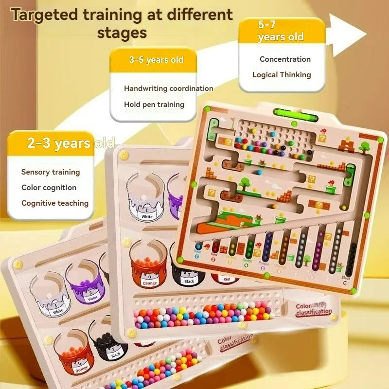 Children's Magnetic Maze Walking Ball Baby Training,