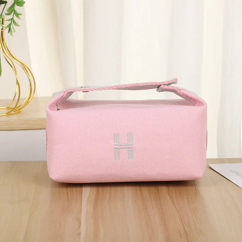 Cosmetic Bag Dustproof Zipper Handbag