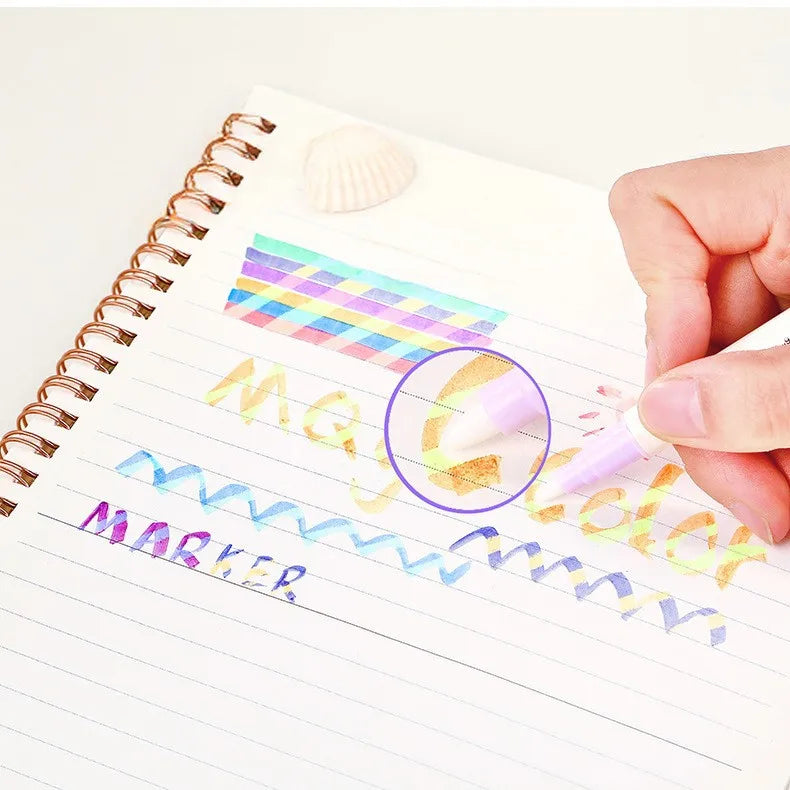 12pcs Double-ended Magic Color Marker