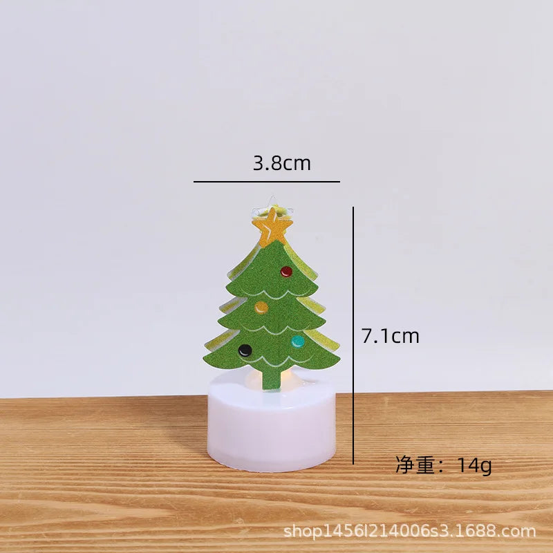Christmas Decoration Electronic Candle Light Christmas Tree