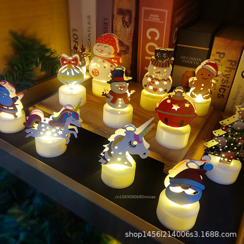 Christmas Decoration Electronic Candle Light Christmas Tree