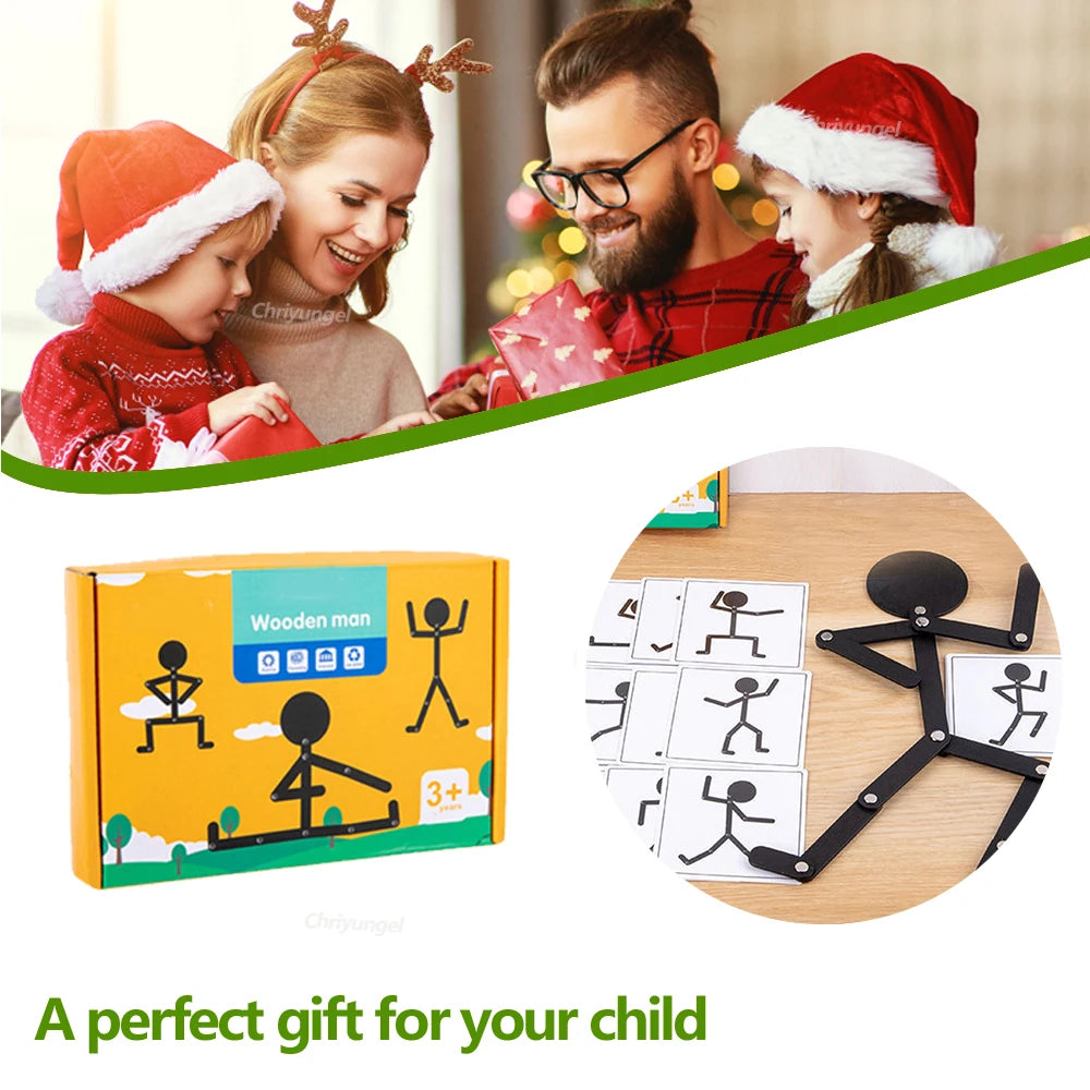 Montessori Material DIY Puzzle Toys Boards Educational Gamer