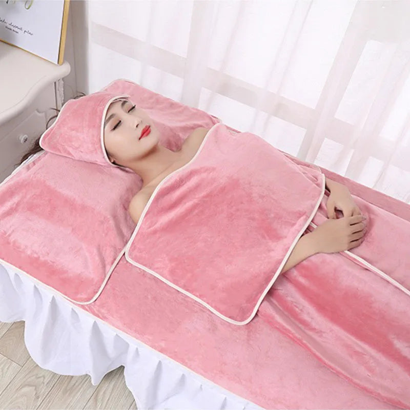 5pcs SPA Dedicated Towels Thickened Beauty Logo Bath Hair Towel