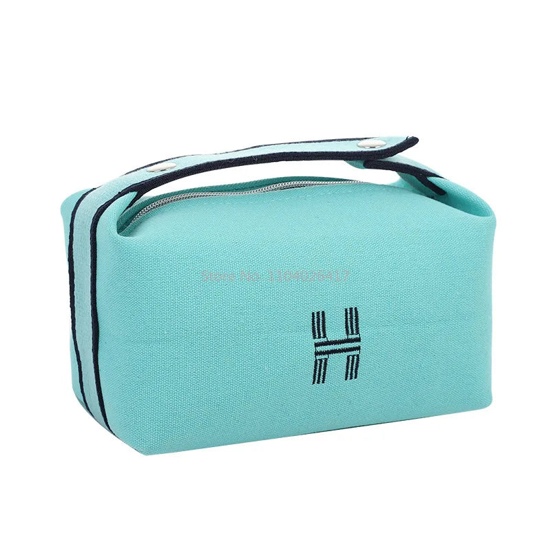 Cosmetic Bag Dustproof Zipper Handbag