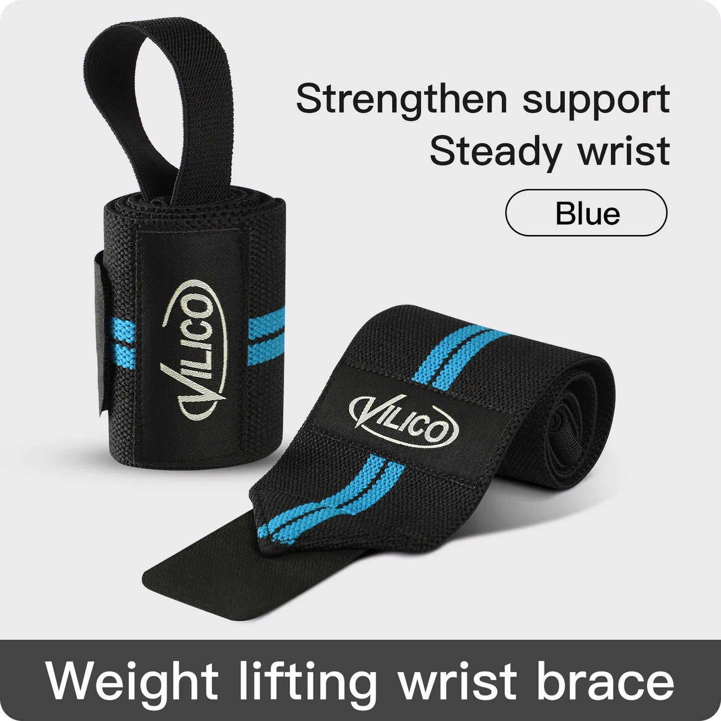 1 PC Wristband Wrist Support Brace Straps Extra Strength Weight Lifting