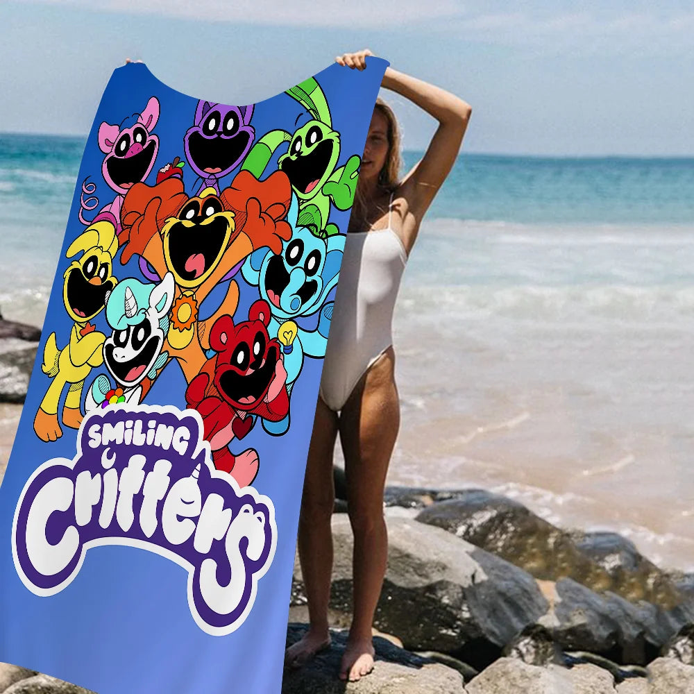 Game S-Smiling C-Critters Bath Towel Microfiber