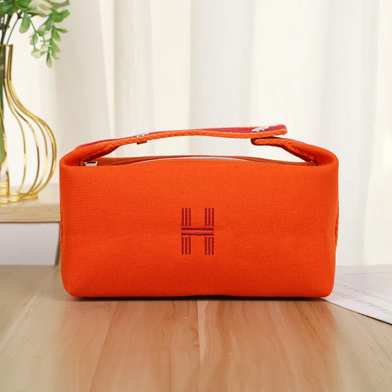 Cosmetic Bag Dustproof Zipper Handbag