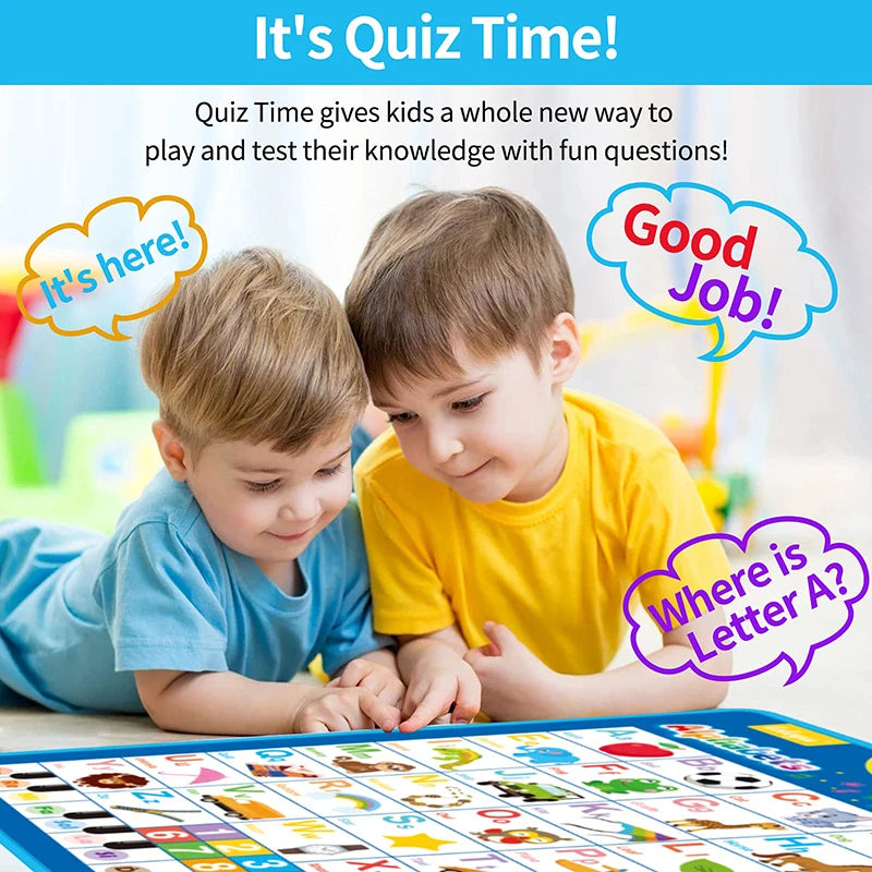 Electronic English Alphabet Wall Chart Talking ABC Letters
