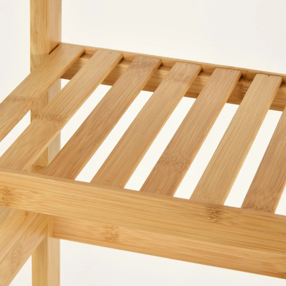 Bamboo Over The Toilet Bathroom Cabinet Storage Rack