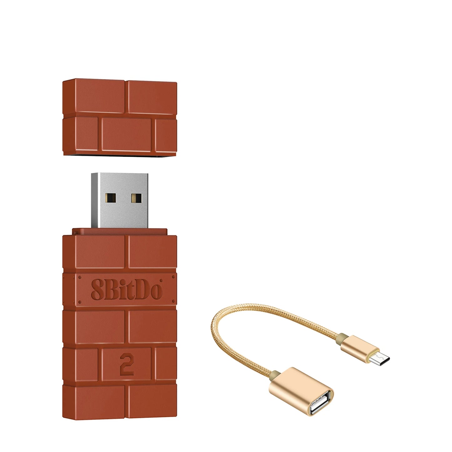 8BitDo USB Wireless Bluetooth Adapter Receiver for Nintendo Switch 2