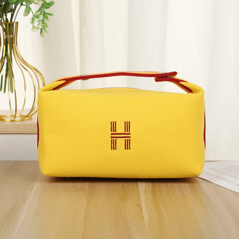 Cosmetic Bag Dustproof Zipper Handbag