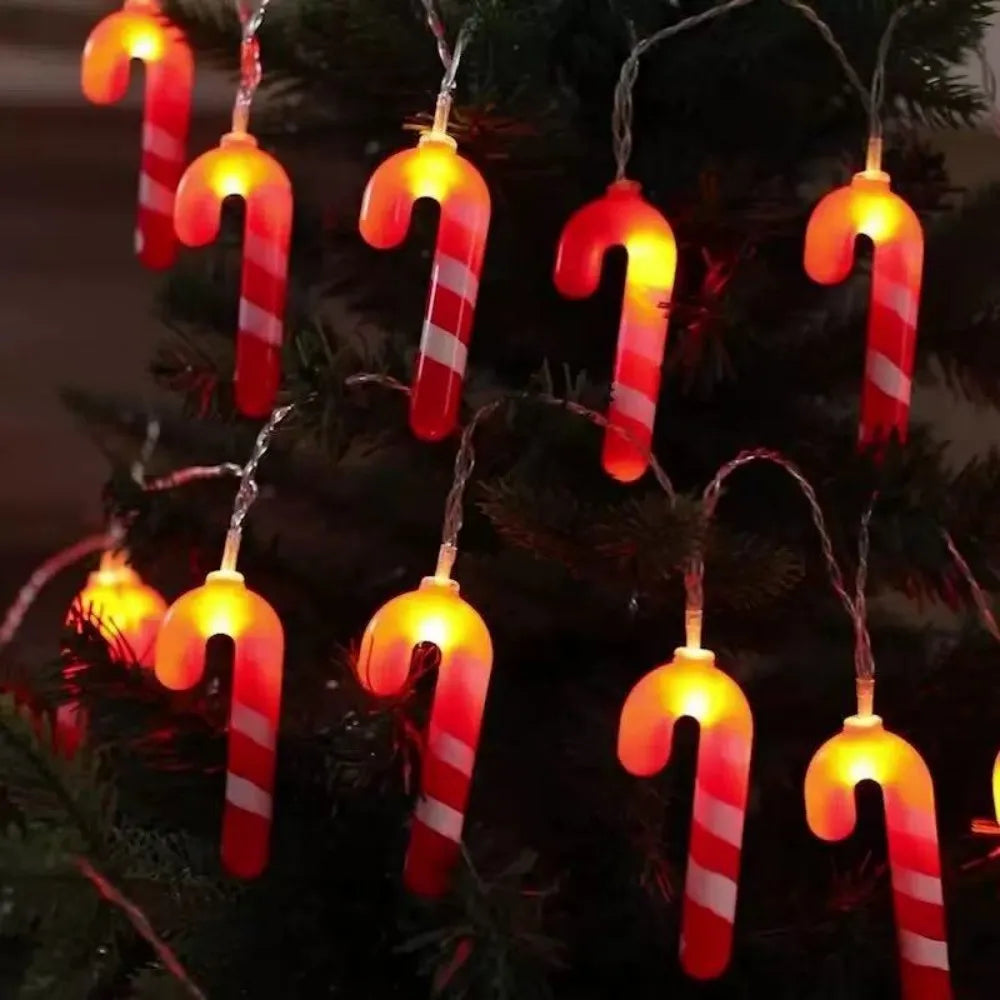 1PC 1.5M/3M Christmas battery box small cane light
