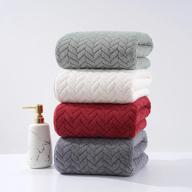 Solid Color Towel Set of 4pcs, Ultra Soft  , 4 Color Options.
