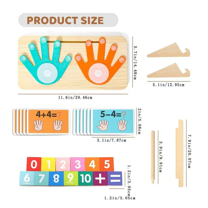Educational Math Manipulatives Toy Blocks