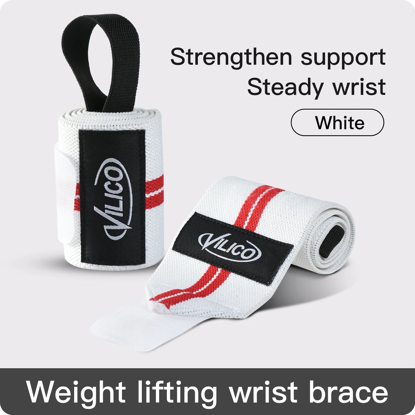 1 PC Wristband Wrist Support Brace Straps Extra Strength Weight Lifting