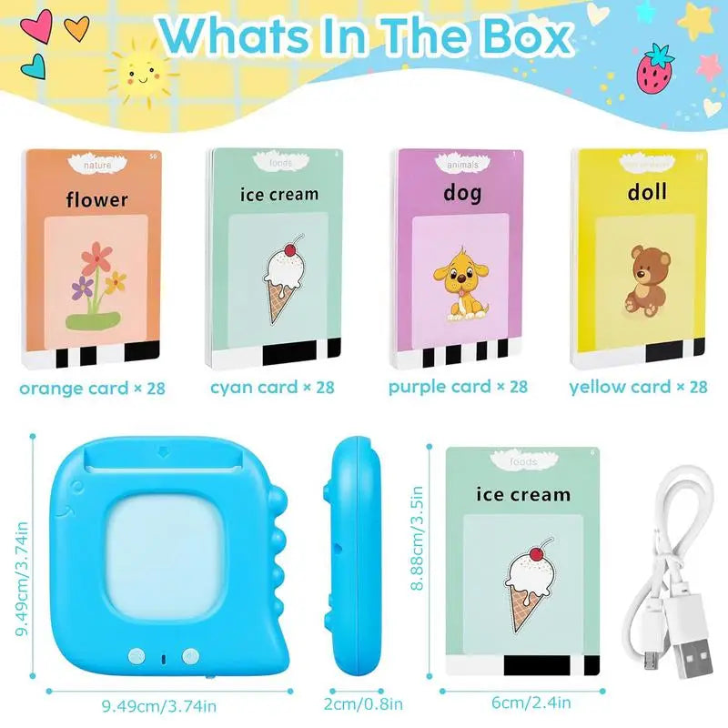 Talking Flash Cards  Educational Alphabet Reading