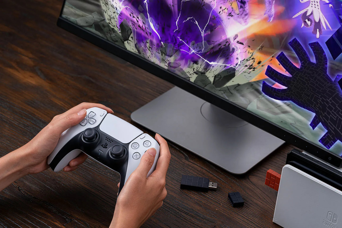 8BitDo USB Wireless Bluetooth Adapter Receiver for Nintendo Switch 2