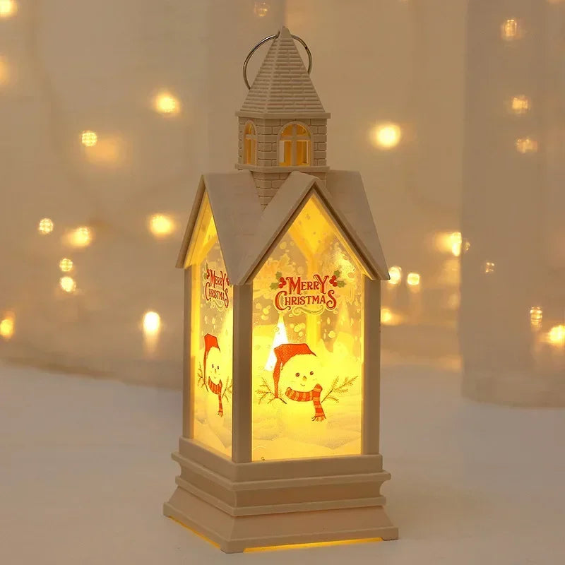 Christmas LED Lantern Light Home Christmas Tree Ornaments