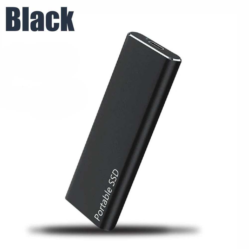 New Portable SSD 1TB 2TB External Hard Disk High Speed Solid State Drive USB3.1 Type-C Storage