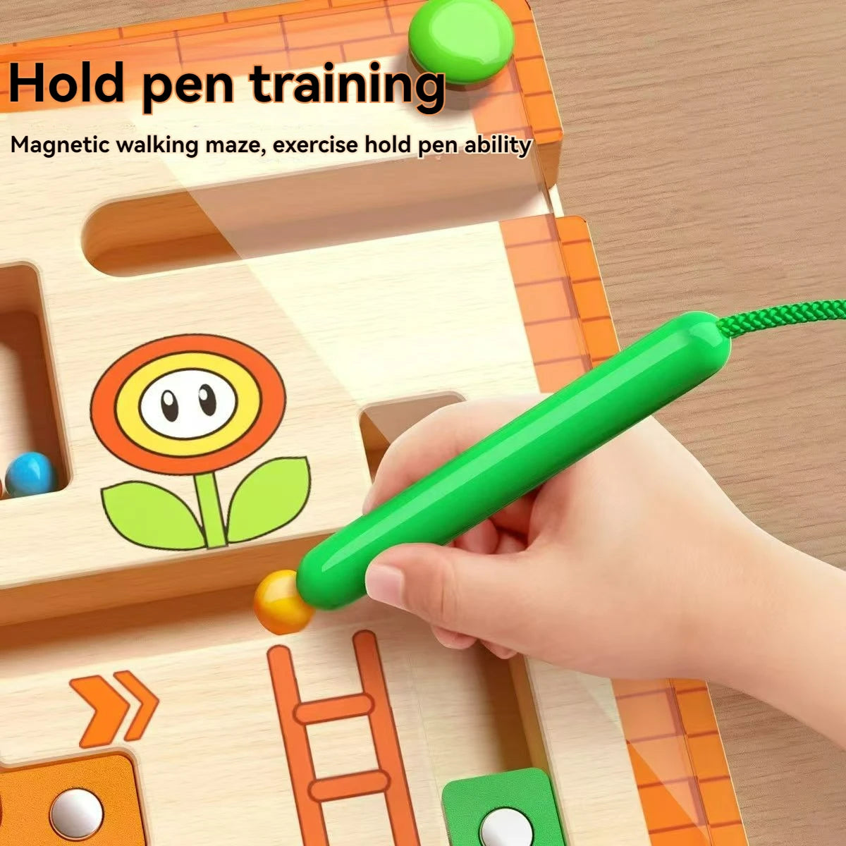 Children's Magnetic Maze Walking Ball Baby Training,