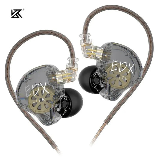KZ EDX Lite HIFI Bass Earphones Stereo Music Earbuds In Ear