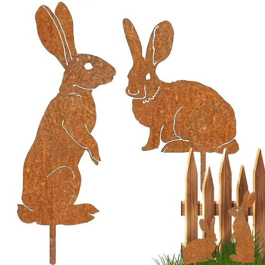Bunny Yard Stakes Yard Signs Easter Bunny