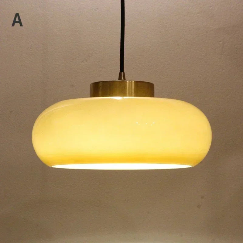 Modern Bathroom Balcony Bedroom Dining Bar Living Room Decoration  Nordic Ceiling Light Antique Brass Glass  Chandelier