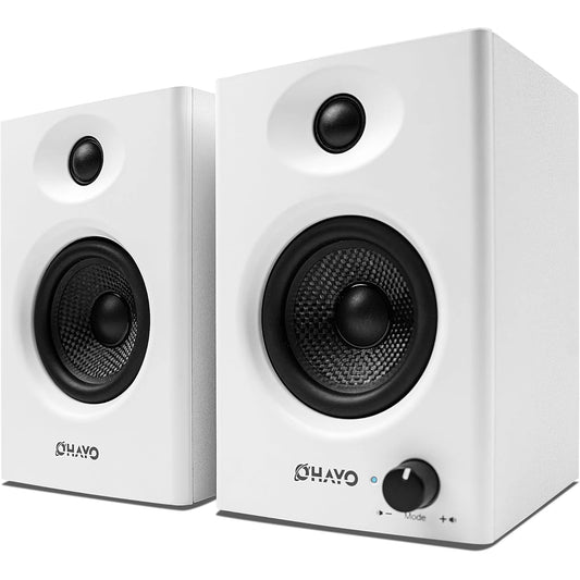 60W Computer Speakers for Gaming and Music, Active Bluetooth 5.3, Stereo 2.0 Speakers