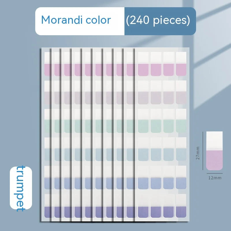 Sticky Note Transparent Sticky Note Index Tabs