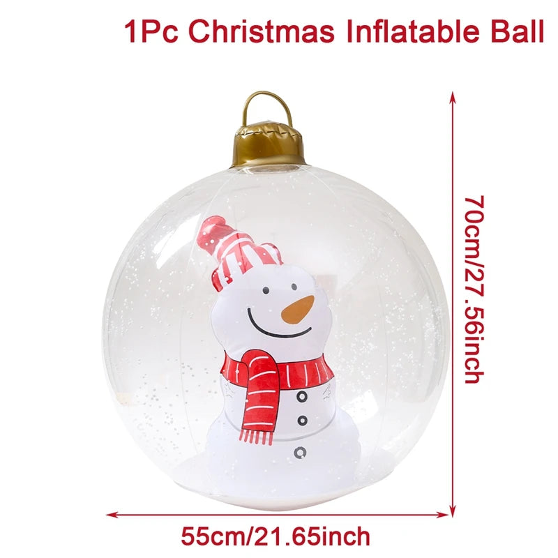 Christmas Giant Inflatable Balloon Christmas Party Decoration