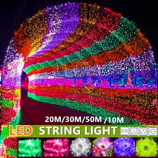 String Light String Decorative Led Lights 400 LED 50M Indoor and Outdoor Fairy Lights