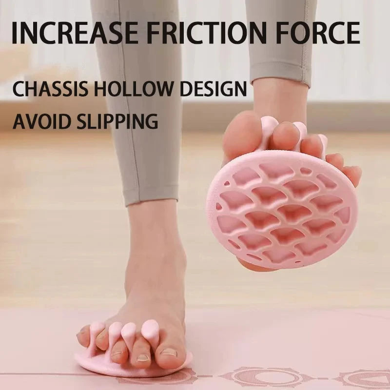2Pcs Arch Foot Trainer Fitness Leg Toes Plantar Function Exerciser