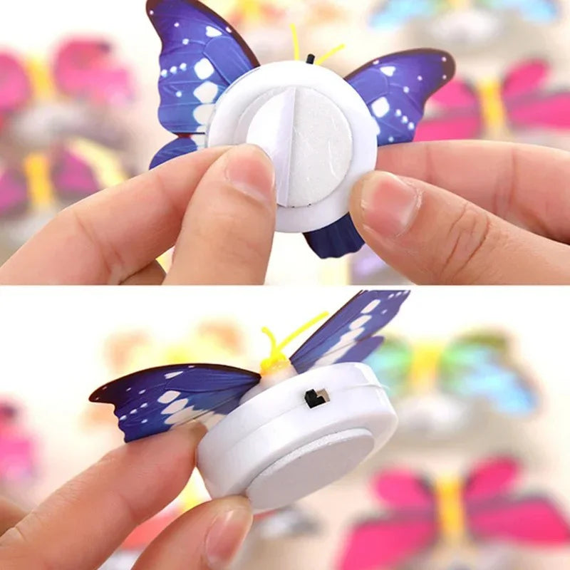 Ranpo Hot Butterfly Night Light Creative Funny Colorful Glowing Butterfly