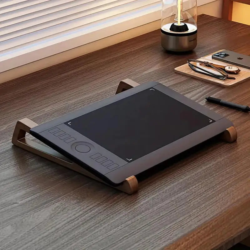 Portable Foldable Wooden Laptop Stand Ergonomic Stand